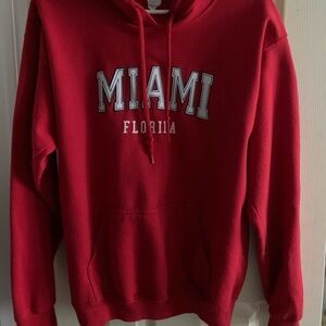Medium Red Miami Sweater